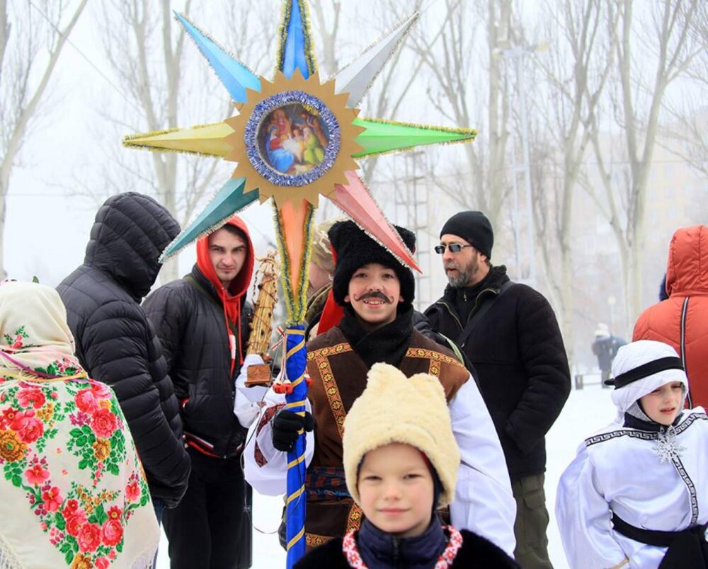 В Запорожье состоялся фестиваль вертепов