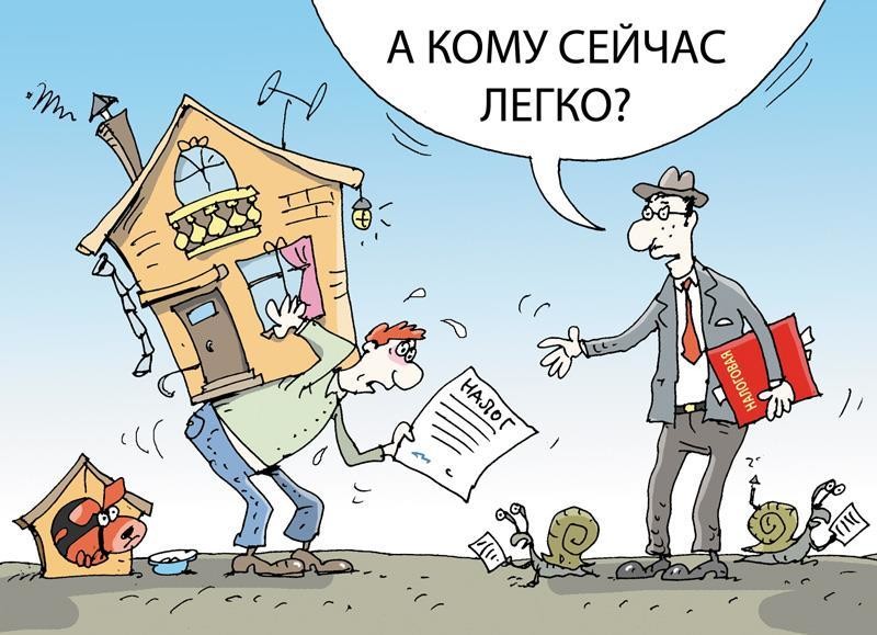 Налог на недвижимость: <i>роскошью объявят даже "собачьи будки"</i>