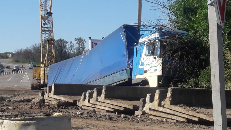 В Запорожской области <i>вновь произошла авария </i>на трассе «Харьков-Симферополь»