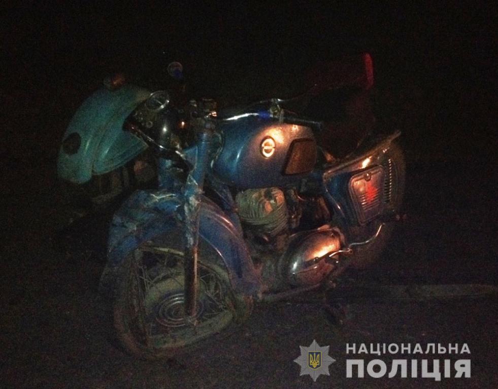 В Запорожской области  в результате ДТП пострадал <i>водитель мотоцикла</i>, - ФОТО
