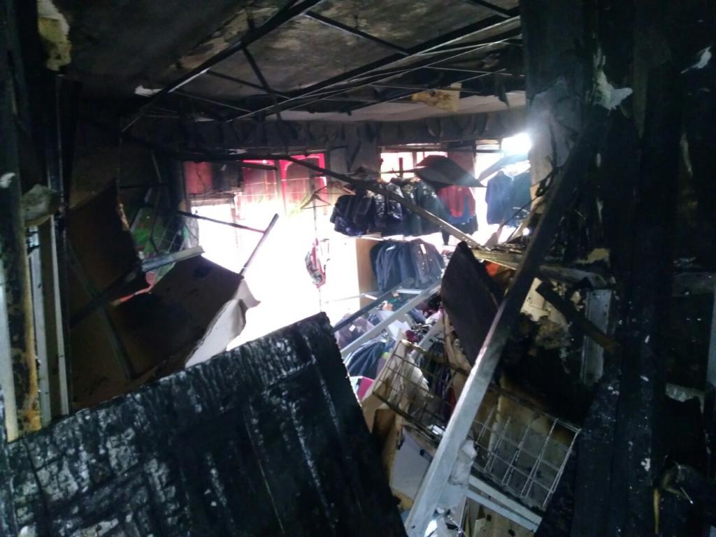 В Запорожской <i>области</i> сгорел<i> магазин</i>, – ФОТО