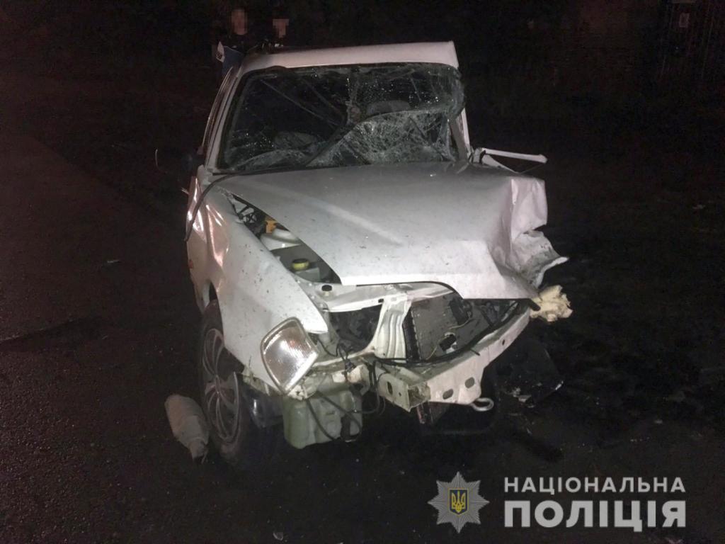 В результате <i>аварии </i>в Запорожской области <i>три человека попали </i>в больницу