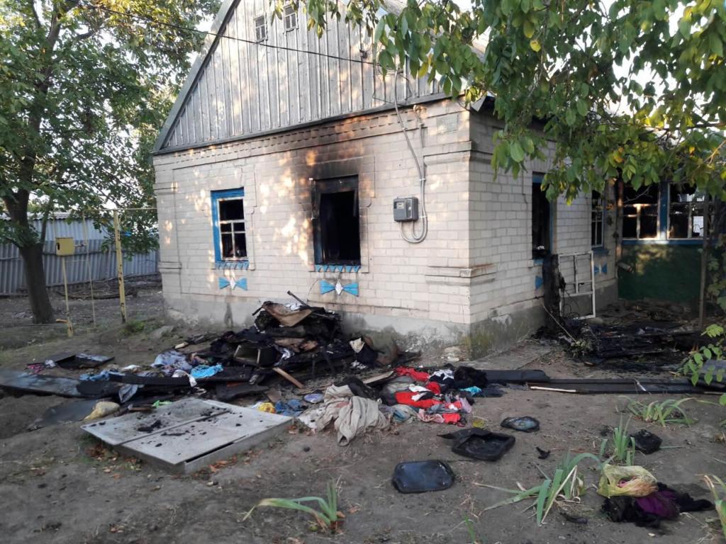 В результате<i> пожара</i> в запорожской области <i>погиб владелец дома</i>, - ФОТО