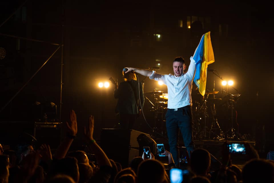 Фронтмен гурту «Антитіла»<i> зустрівся з молоддю міста Запоріжжя</i>