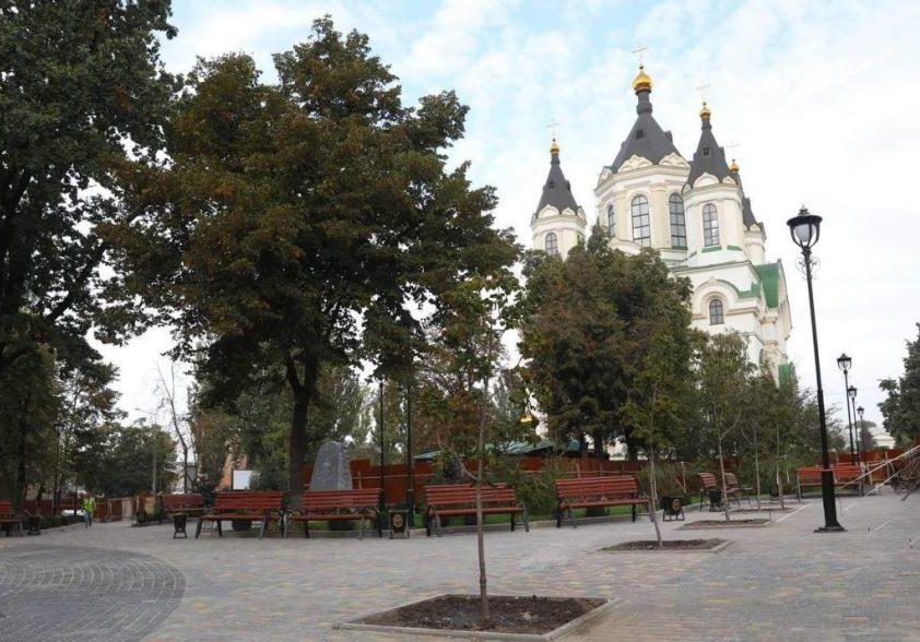 <i>В Запорожье</i> после реконструкции<i> откроют сквер </i>Пионеров