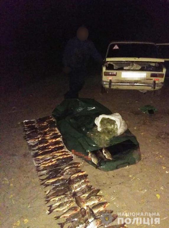 <i>Под Запорожьем задержали </i>браконьера с уловом на 7 тысяч грн