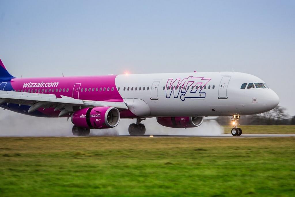 Wizz Air litatyme v Polshchu z Zaporizhzhya