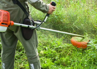 покос травы