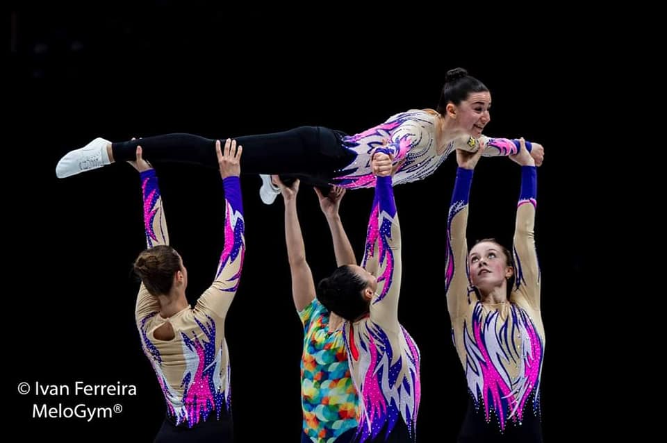 <i>Запорожанки завоевали призовые места</i> на чемпионате мира по спортивной аэробике