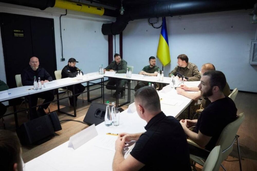 Президент України Володимир Зеленський відвідав Запоріжжя