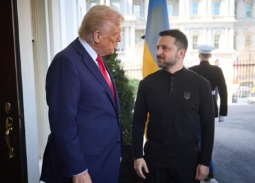 Дональд Трамп та Володимир Зеленський