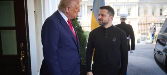 Дональд Трамп та Володимир Зеленський