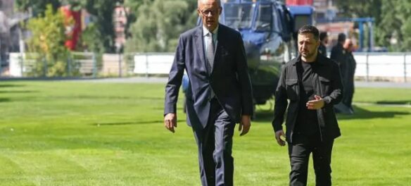 Володимир Зеленський та Фрідріх Мерц