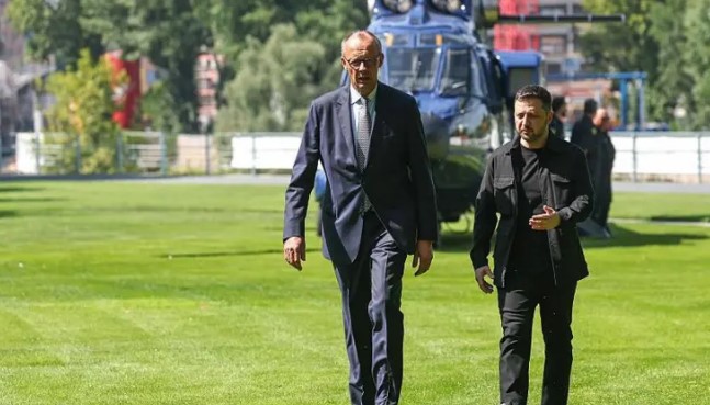 Володимир Зеленський та Фрідріх Мерц