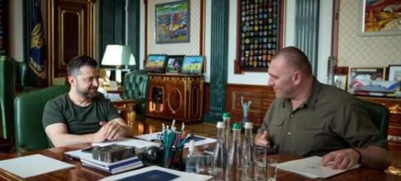 Володимир Зеленський та Василь Малюк