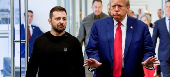 Володимир Зеленський та Дональд Трамп