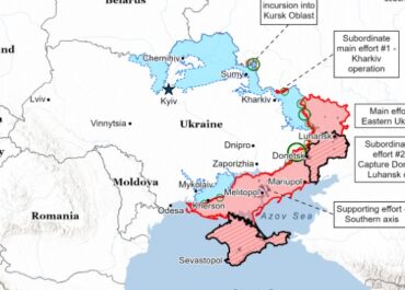 Карта бойових дій в Україні