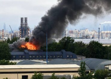 Москва і Ростовщина атаковані дронами: масштабні пожежі на нафтобазах та НПЗ 8 npz moscow2