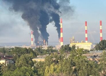 У Самарі палає ключовий НПЗ «Роснефти» після атаки дронів 13 npz novokuybishevsk