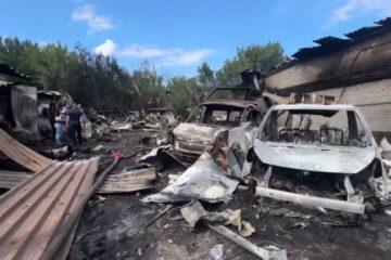 Російський удар по Запоріжжю частково знищив підприємство «Добрий кит»: поранені троє людей
