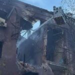 У Запоріжжі через атаку «шахеда» люди стрибали з четвертого поверху палаючого будинку