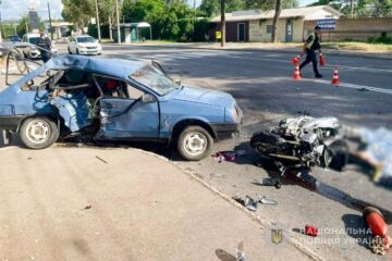 Смертельна ДТП у Запоріжжі: біля Осіпенківського кладовища загинув мотоцикліст