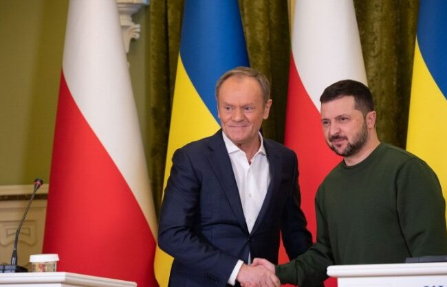 Зеленський розповів про зустріч з Туском